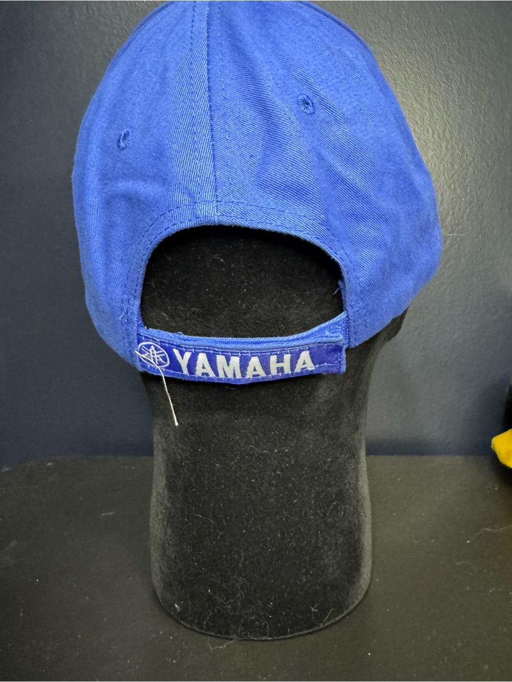Yamaha Blue Adjustable Baseball Cap Hat Embroidered Logo Motorcycle Racing - Picture 2 of 6